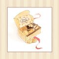Sweet Delights on Stripes Mural Wallpaper - pure wallpaper artwork