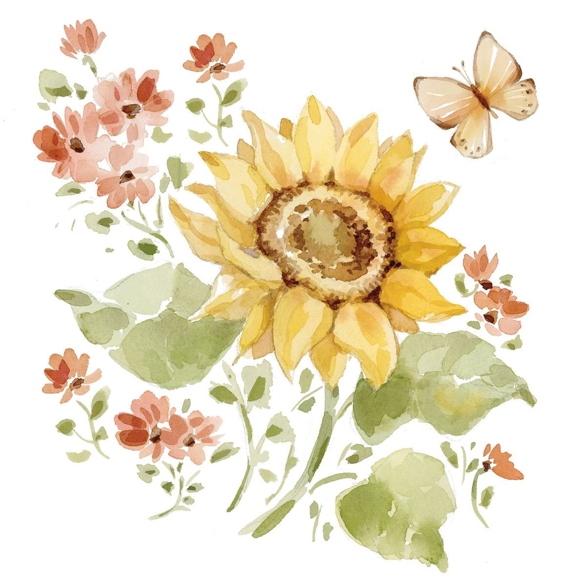 Fall Cottage Garden II Mural Wallpaper - pure wallpaper artwork