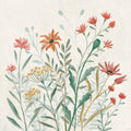 Wildflower in the Wild Mural Wallpaper - pure wallpaper artwork