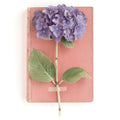 Purple Hydrangea on Book Mural Wallpaper - pure wallpaper artwork