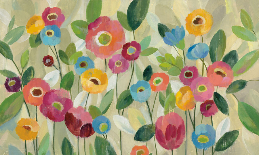 Fairy Tale Flowers V Mural Wallpaper