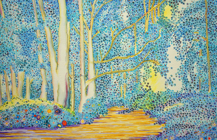 Celestial Grove Mural Wallpaper