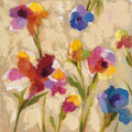 Bold Bright Flowers II Mural Wallpaper - pure wallpaper artwork