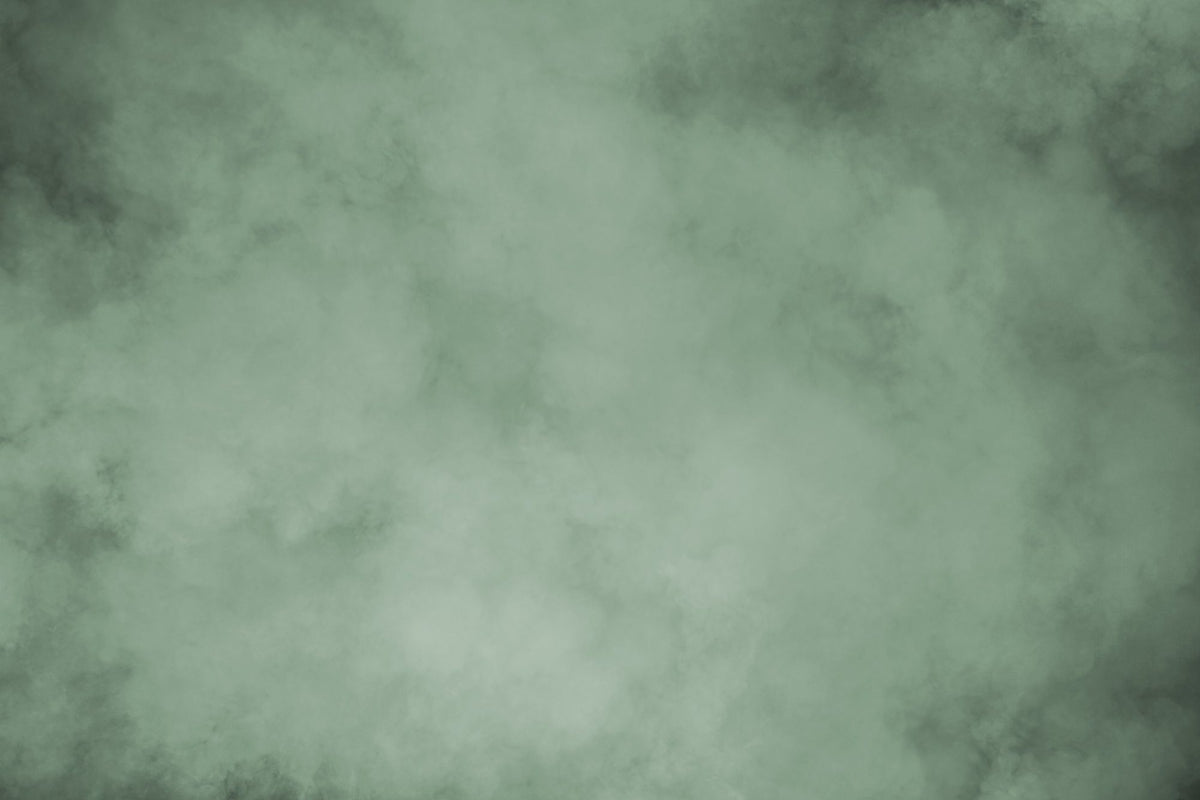 Soft Fog, Moss Green Mural Wallpaper - pure wallpaper artwork
