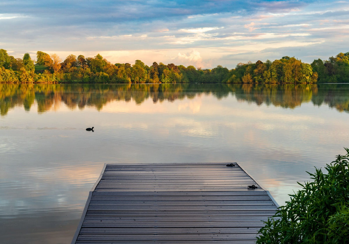 Lake Refelction Mural Wallpaper - pure wallpaper artwork