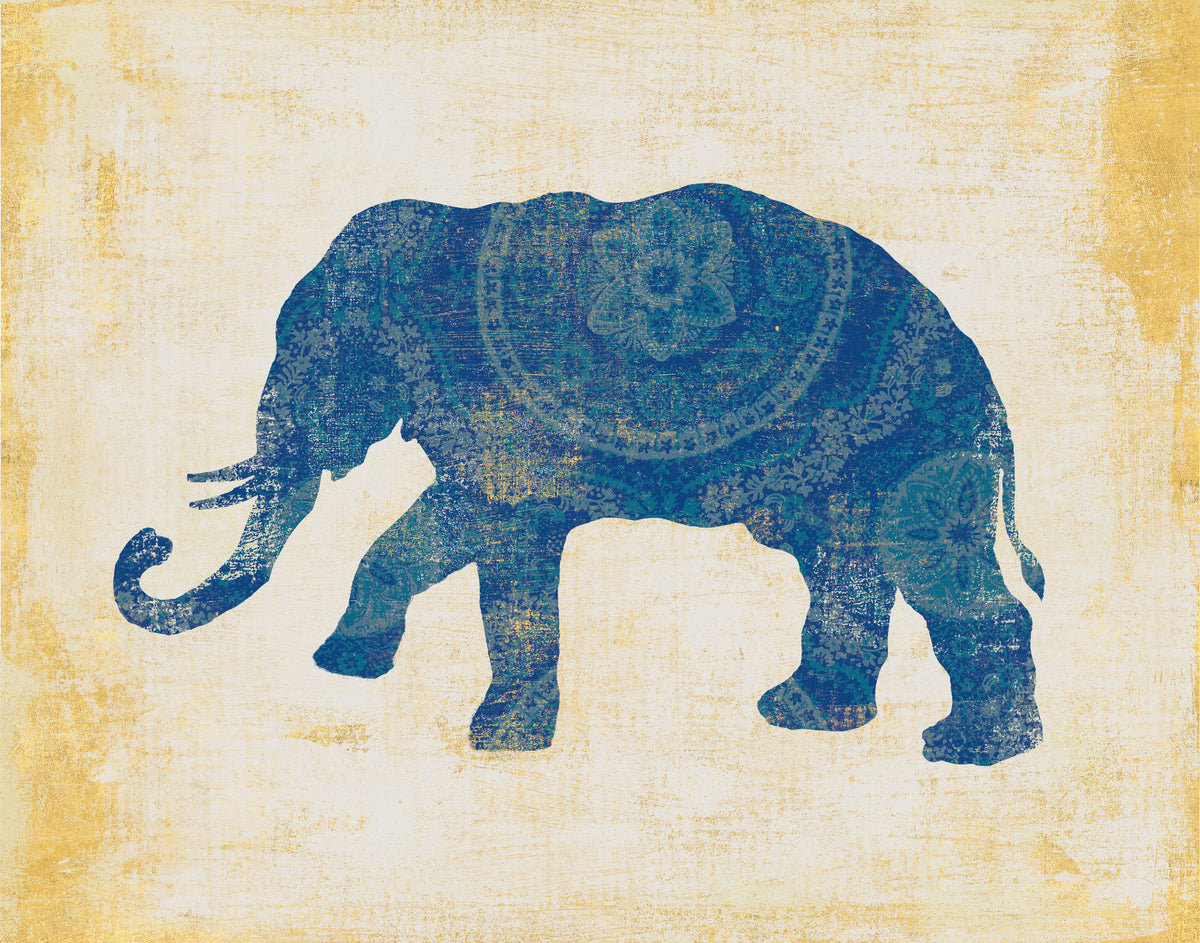 Raja Elephant II Mural Wallpaper - pure wallpaper artwork