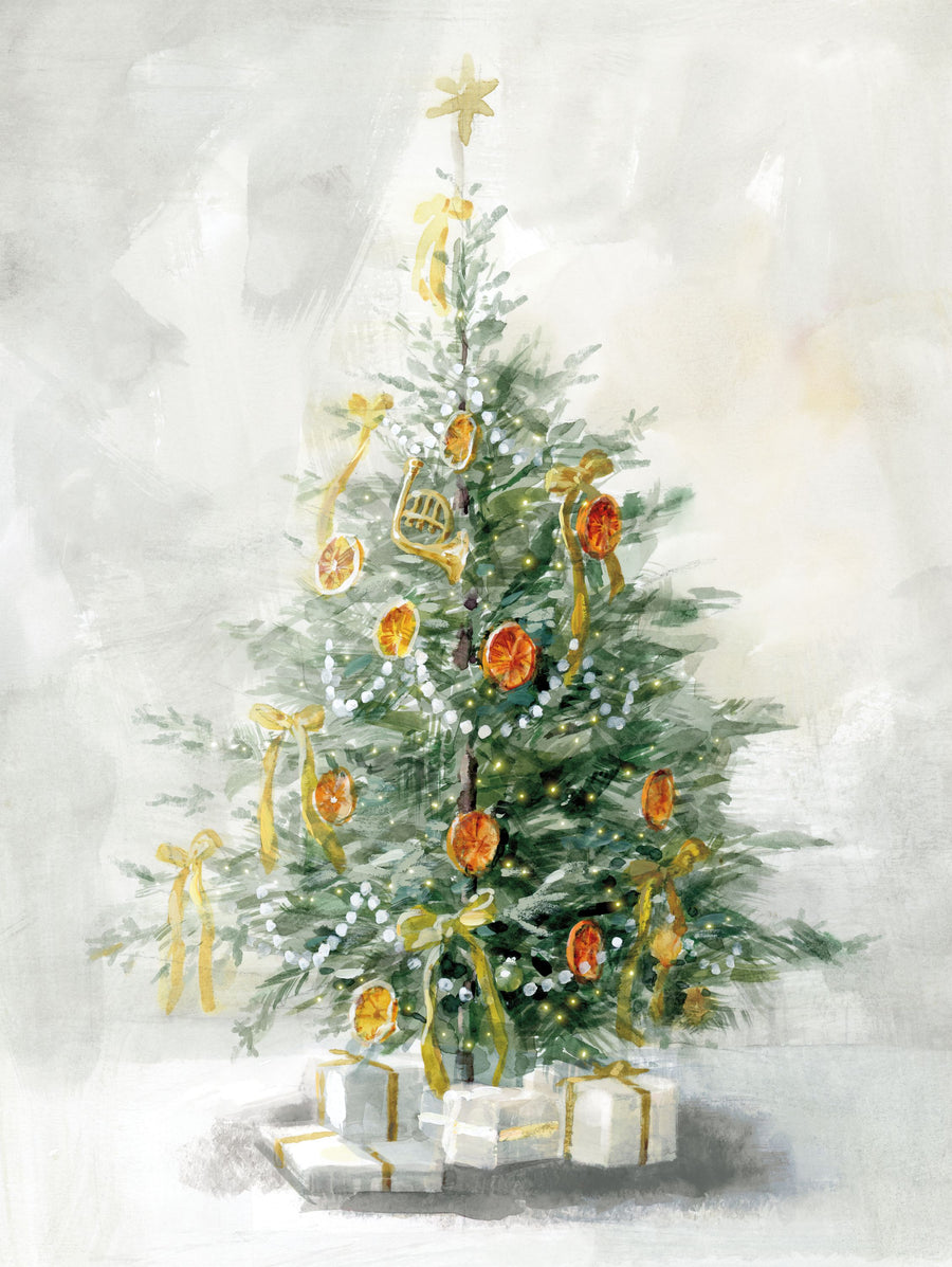 Vintage Holiday II Mural Wallpaper