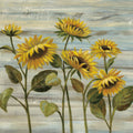 Cottage Sunflowers Mural Wallpaper - pure wallpaper artwork