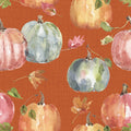 Time to Share Pumpkins Orange Mural Wallpaper - pure wallpaper artwork