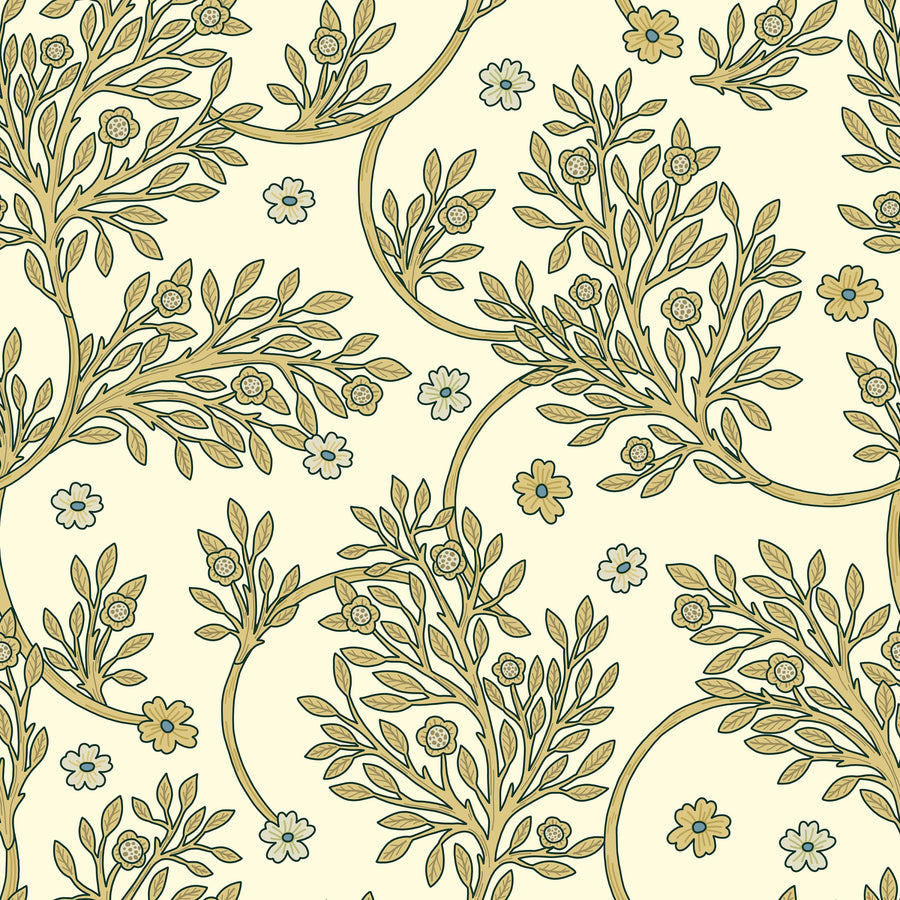 Apple Blossom Mural Wallpaper