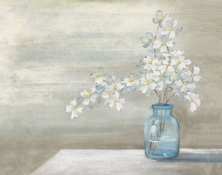 Dogwood Bouquet Mural Wallpaper