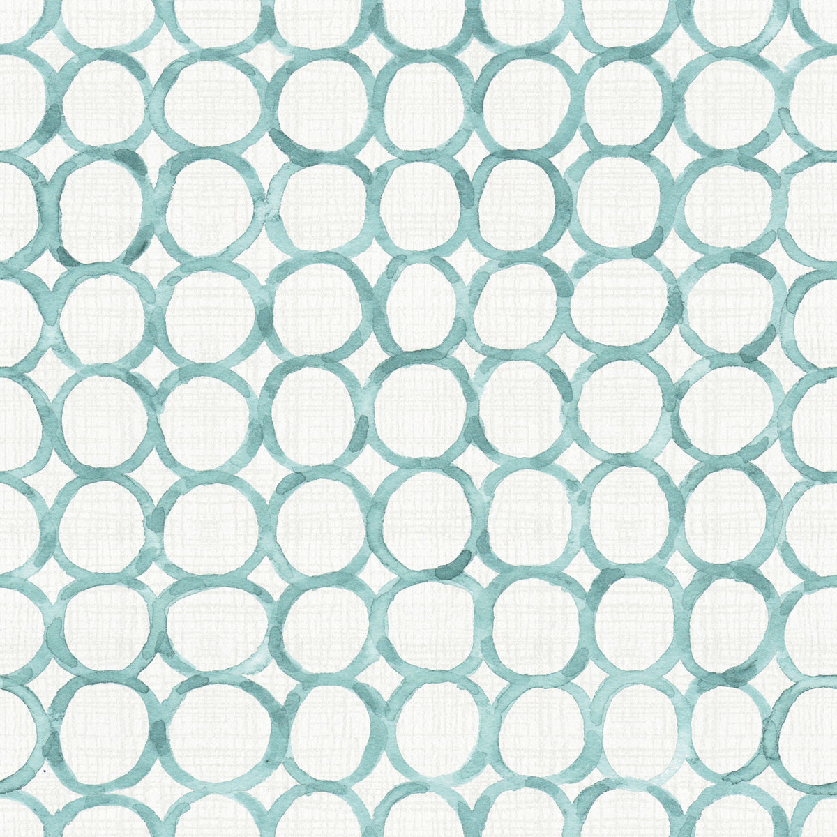 Mixed Blue Circles Mural Wallpaper - pure wallpaper artwork
