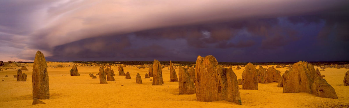 Storm Clouds and Rocks Mural Wallpaper - pure wallpaper artwork