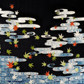 Maple Leaves in the Tatsuta River Mural Wallpaper - pure wallpaper artwork
