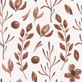 Rustic Foliage Branches Mural Wallpaper - pure wallpaper artwork