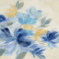 Sapphire Blue Floral II Mural Wallpaper - pure wallpaper artwork