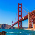 San Francisco Golden Gate Bridge Mural Wallpaper - pure wallpaper artwork