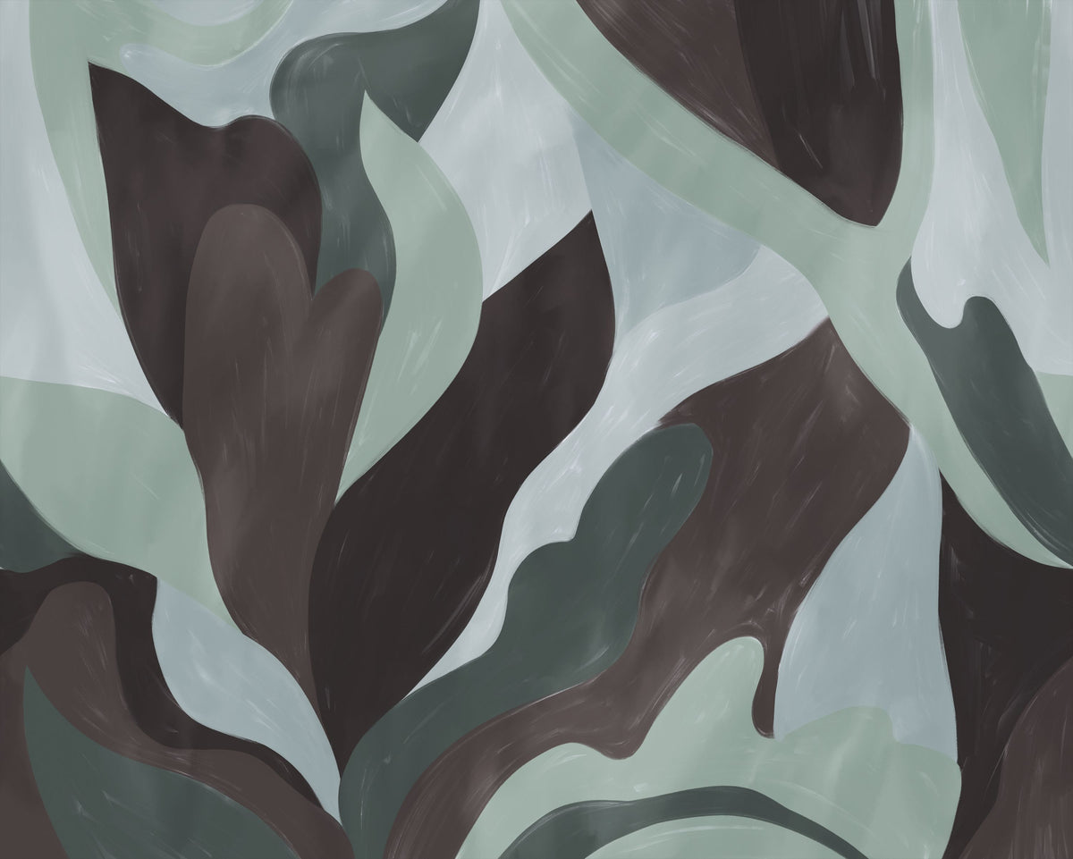Dynamic Fields, Sky & Brown Mural Wallpaper - pure wallpaper artwork