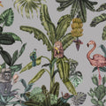Monkeys with Birds, Mural Wallpaper - pure wallpaper artwork