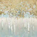 Shimmering Forest Mural Wallpaper - pure wallpaper artwork