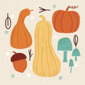 Fall Fun VIII Mural Wallpaper - pure wallpaper artwork