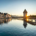 Lucerne Sunrise Mural Wallpaper - pure wallpaper artwork