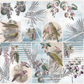 Parrots Study Mural Wallpaper - Edition 4 - pure wallpaper artwork