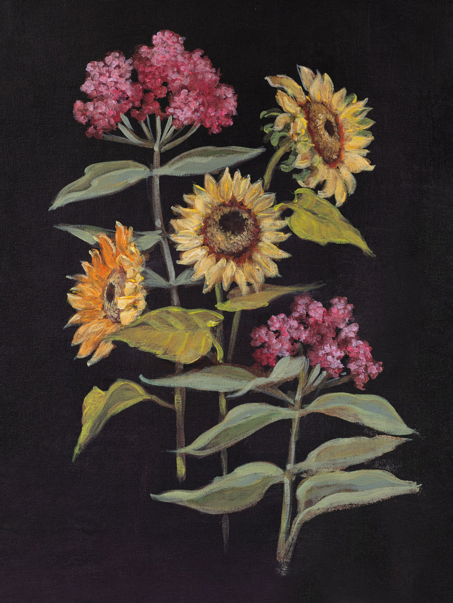 Botanical Beauty II Mural Wallpaper