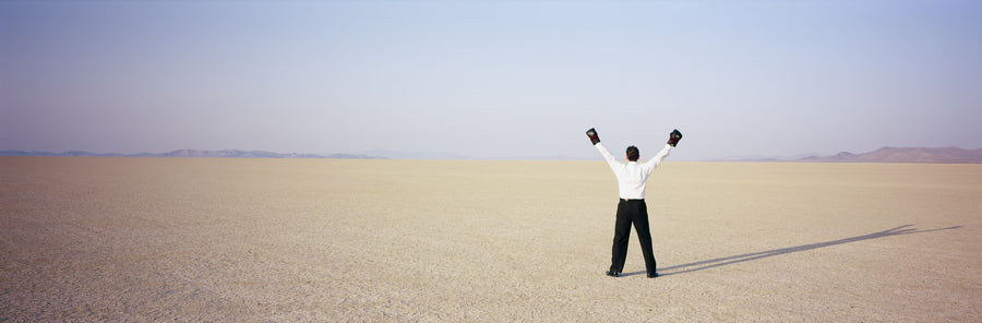 Black Rock Desert Mural Wallpaper