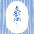 Striped Floral II Mural Wallpaper - pure wallpaper artwork