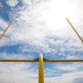 Field Goal Mural Wallpaper - pure wallpaper artwork