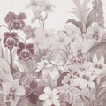 The Tenderness of Orchids, Rosy Salmon Mural Wallpaper - pure wallpaper artwork