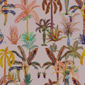 Statement Palms, Light Pink Mural Wallpaper - pure wallpaper artwork