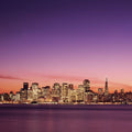 Metropolitan Twilight Mural Wallpaper - pure wallpaper artwork