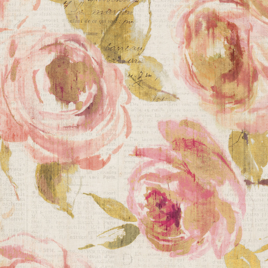 Touch of Rose II Mural Wallpaper