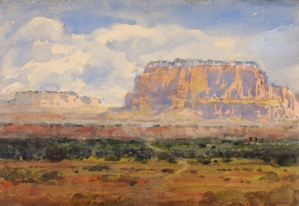 The Enchanted Mesa Mural Wallpaper - pure wallpaper artwork