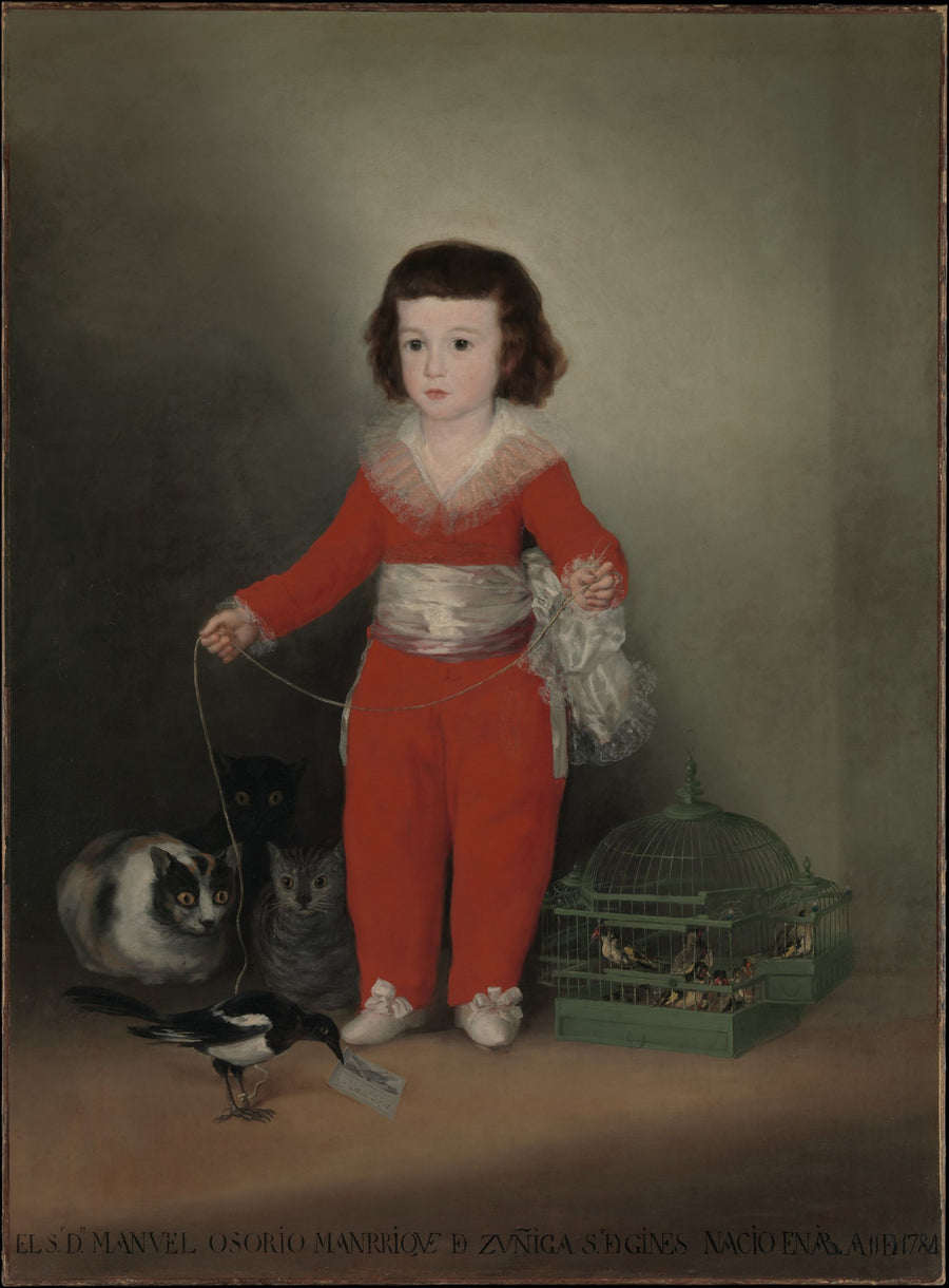 Manuel Osorio Manrique De Zúñiga (Red Boy) Mural Wallpaper