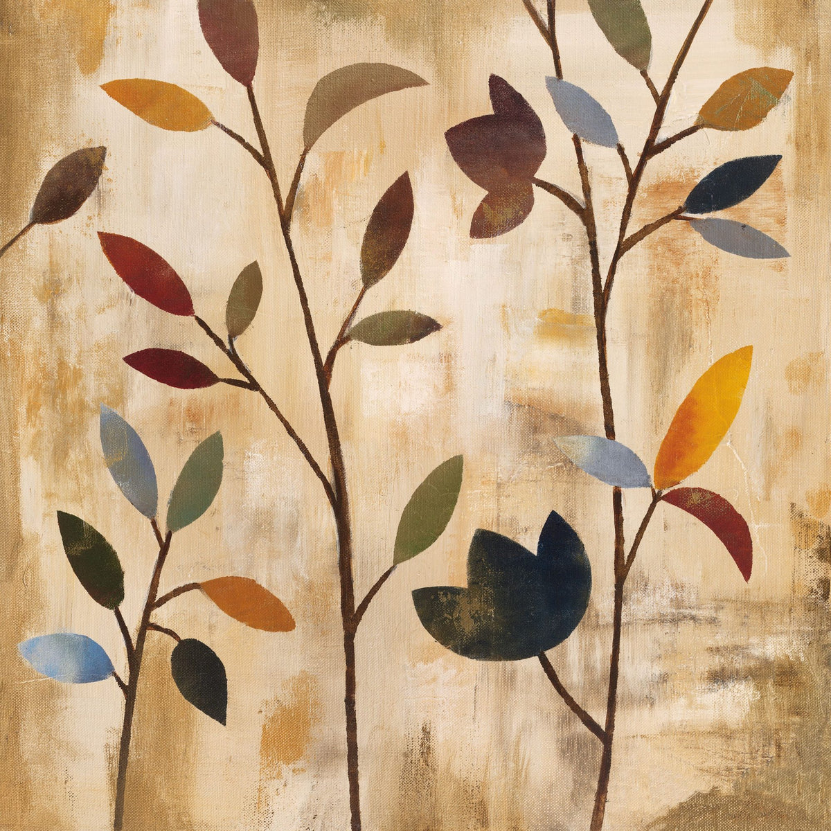 Branches At Sunrise IV Mural Wallpaper - pure wallpaper artwork