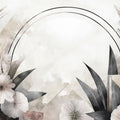 Floral Abstract Soft Mural Wallpaper - pure wallpaper artwork
