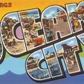 Greetings From Ocean City Mural Wallpaper - pure wallpaper artwork