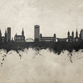 Wuppertal Germany Skyline Concrete Mural Wallpaper - pure wallpaper artwork