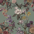 Floral Gaze, Laurel Mural Wallpaper - pure wallpaper artwork