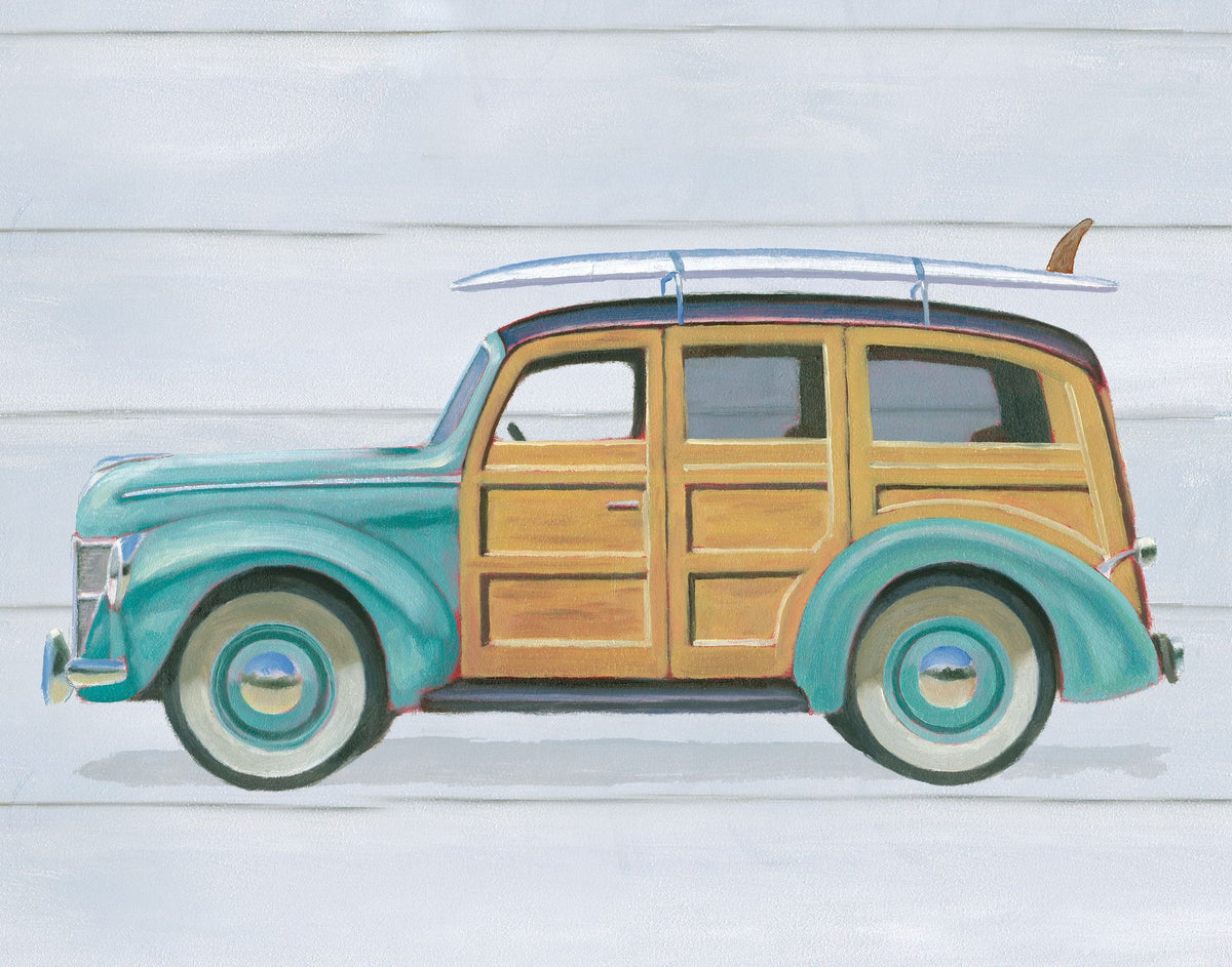 Old Beach Mural Wallpaper - pure wallpaper artwork