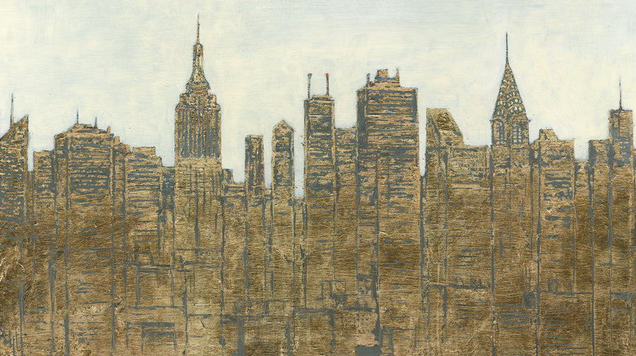 Lavish Skyline Mural Wallpaper
