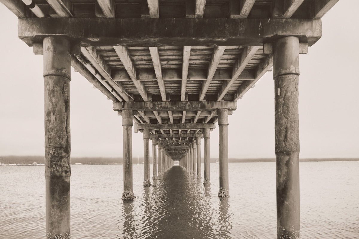 Pacific Pier Mural Wallpaper - pure wallpaper artwork
