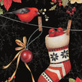 Holiday Wings V Dark Mural Wallpaper - pure wallpaper artwork