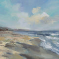 Morning Beach Mural Wallpaper - pure wallpaper artwork