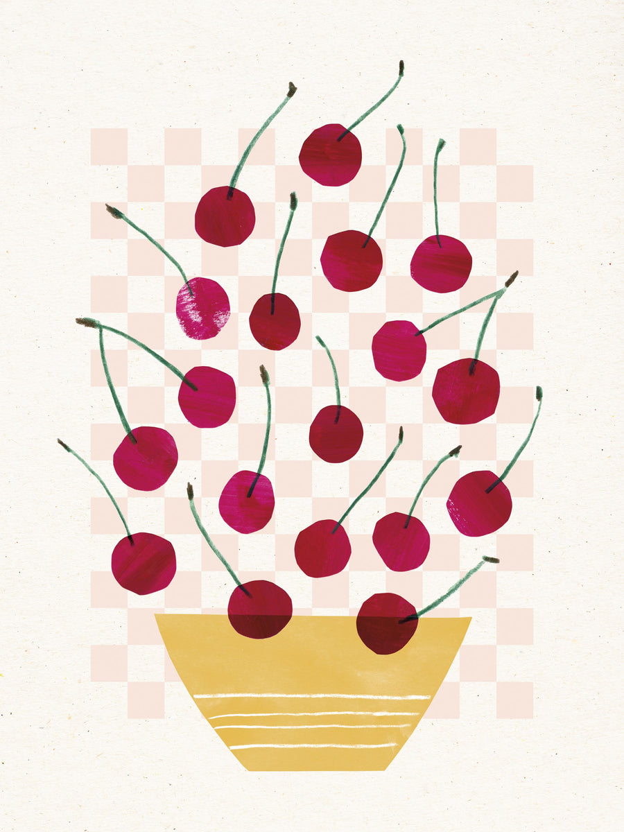 Falling Fruit I Mural Wallpaper