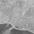 Palma De Mallorca City Grey Mural Wallpaper - pure wallpaper artwork