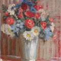 Vase of Flowers Patriotic Mural Wallpaper - pure wallpaper artwork